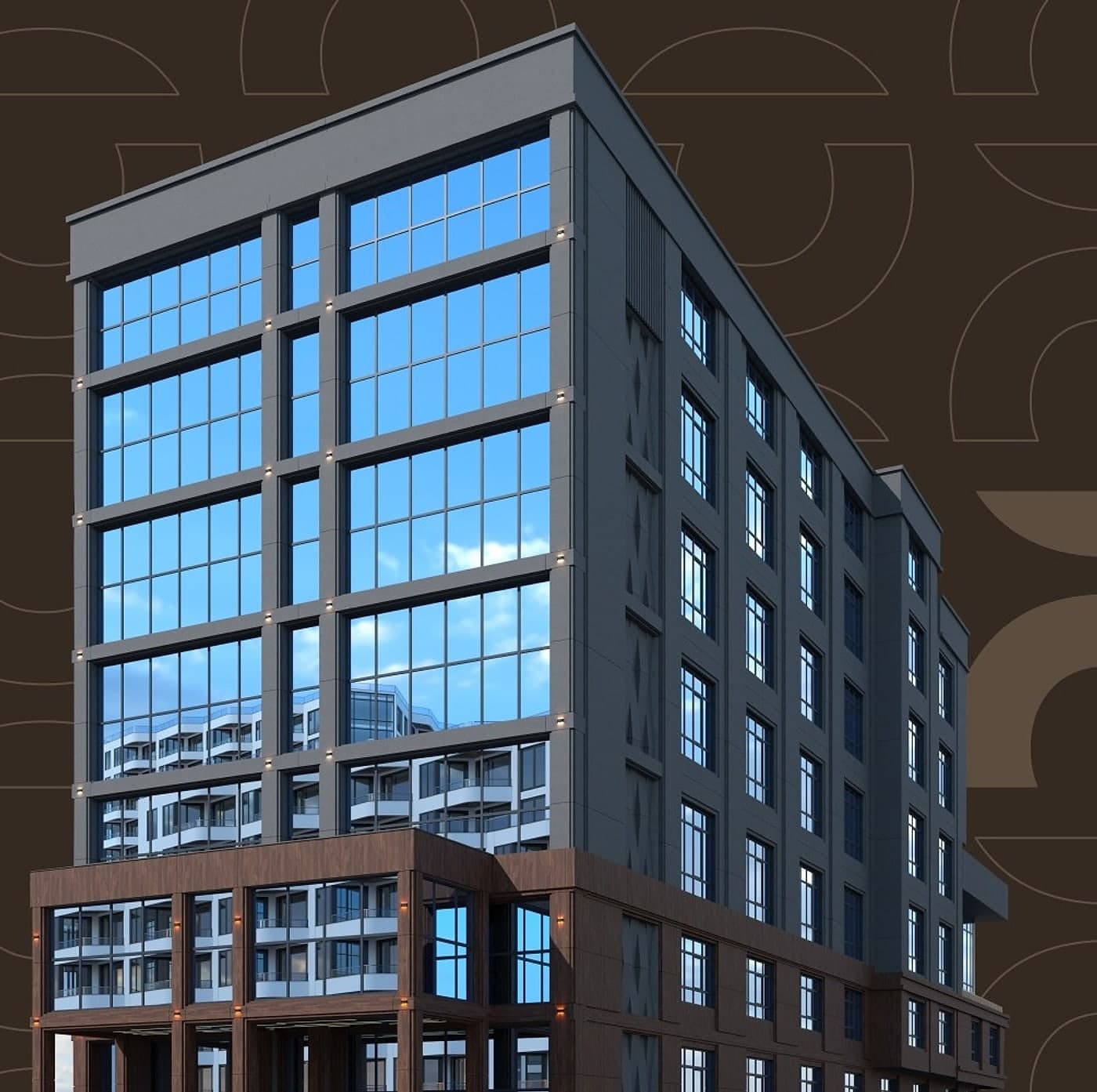 Фасад Moon Business Center
